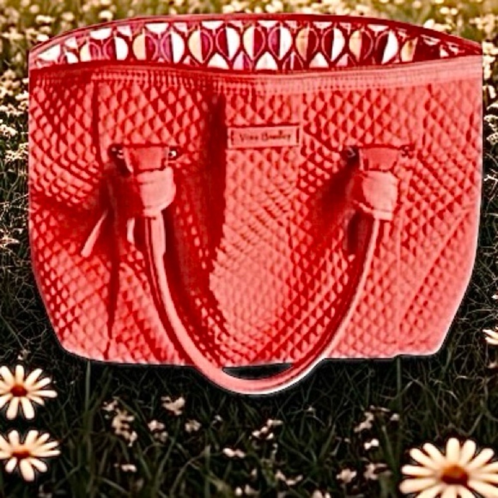 VERA BRADLEY HADLEY SATCHEL IN CANYON SUNSET - Picture 6 of 16